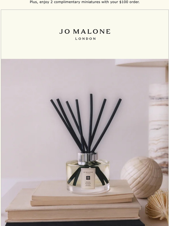Jo Malone London Introducing two new diffusers Milled