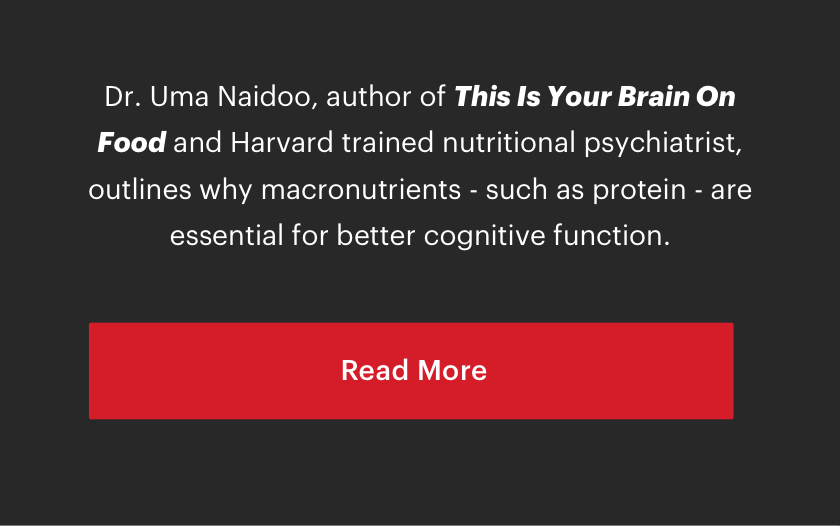 THIS IS YOUR BRAIN ON PROTEIN