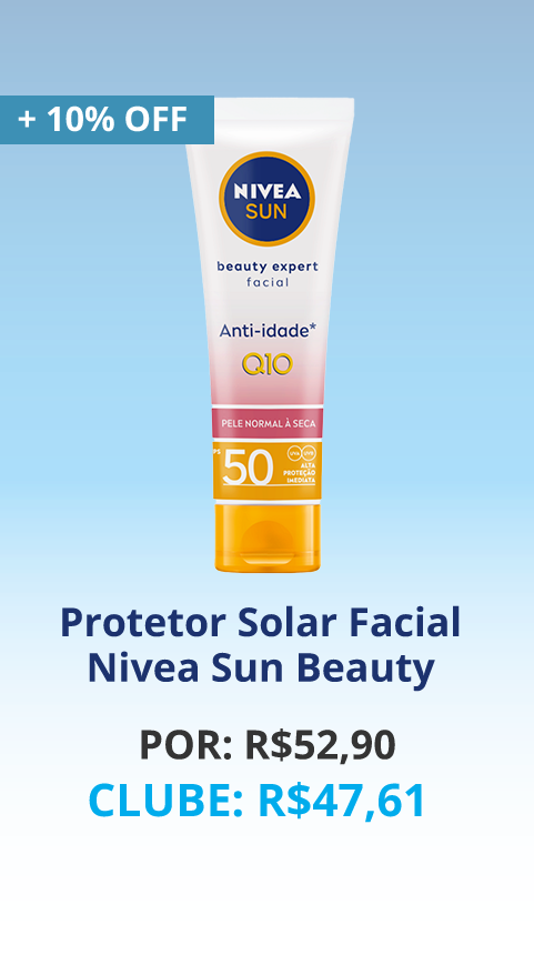 Protetor Solar Facial Nivea Sun Beauty