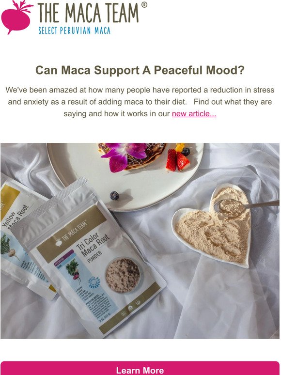 Maca for Stress/Anxiety Relief + Maca Blue Sale