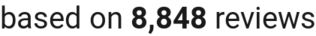 number of reviews