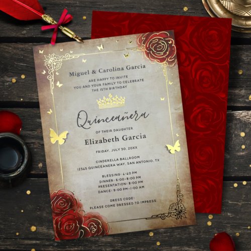 Shop Quinceañera Invitations