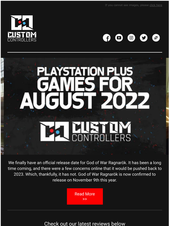 customcontrollersuk 🎮 PS Plus Games August 2022 Milled
