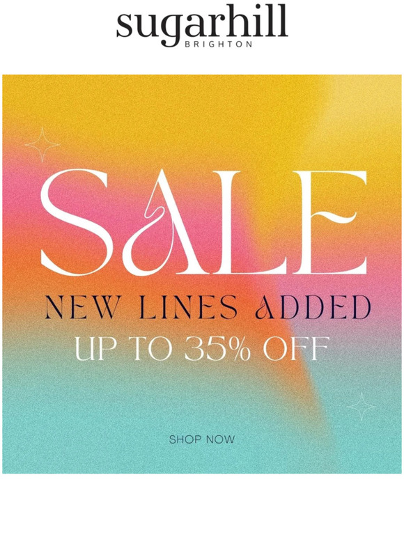 OOH! NEW LINES ADDED | SHOP THE SUMMER SALE