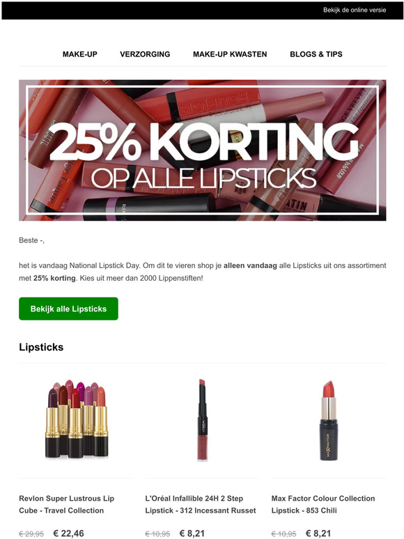 Lipstick Day!