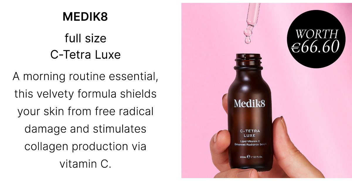 Medik8 full size C-Tetra Luxe WORTH €66.60