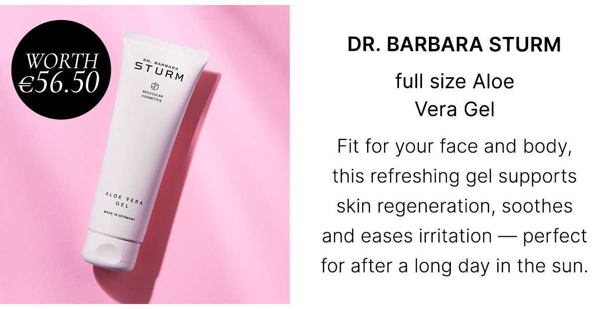 Dr Barbara Sturm full size Aloe Vera Gel WORTH €56.50