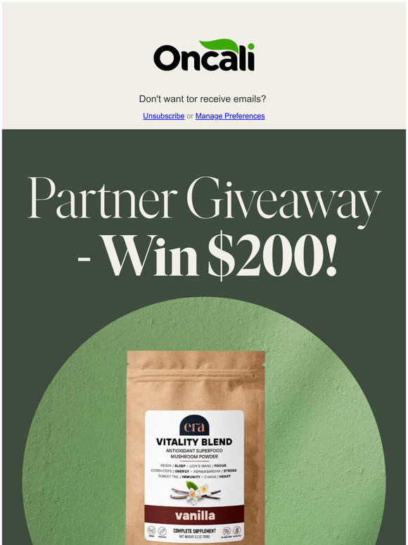 😀 GIVEAWAY - WIN $200 in PRIZES + 50% OFF GUMMIES