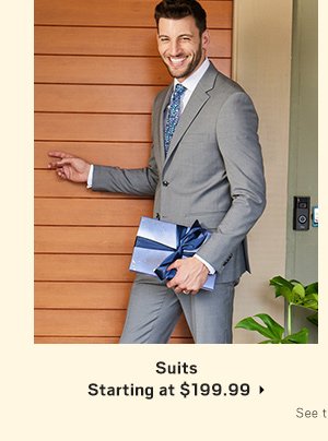 Suits Starting at 199.99