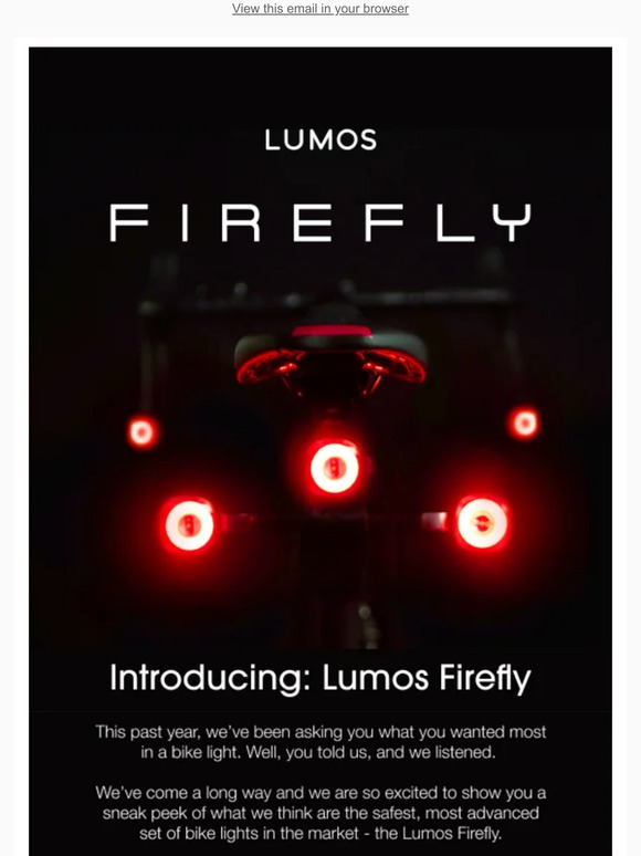 Lumos Introducing the Lumos Firefly Milled