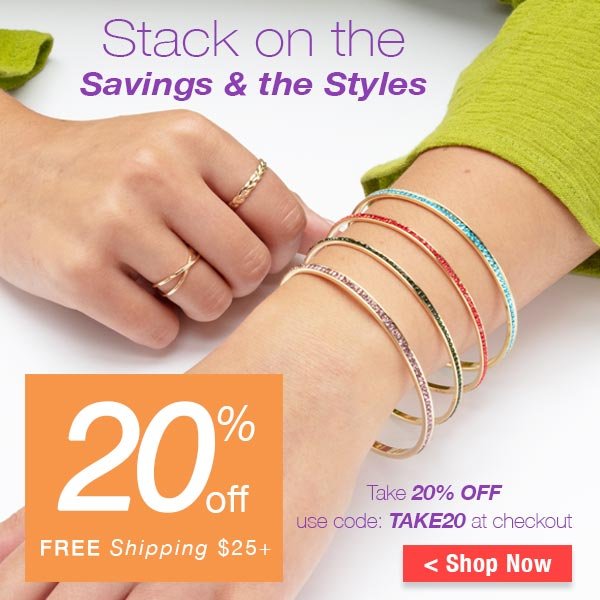 Stack Jewelry on Sale