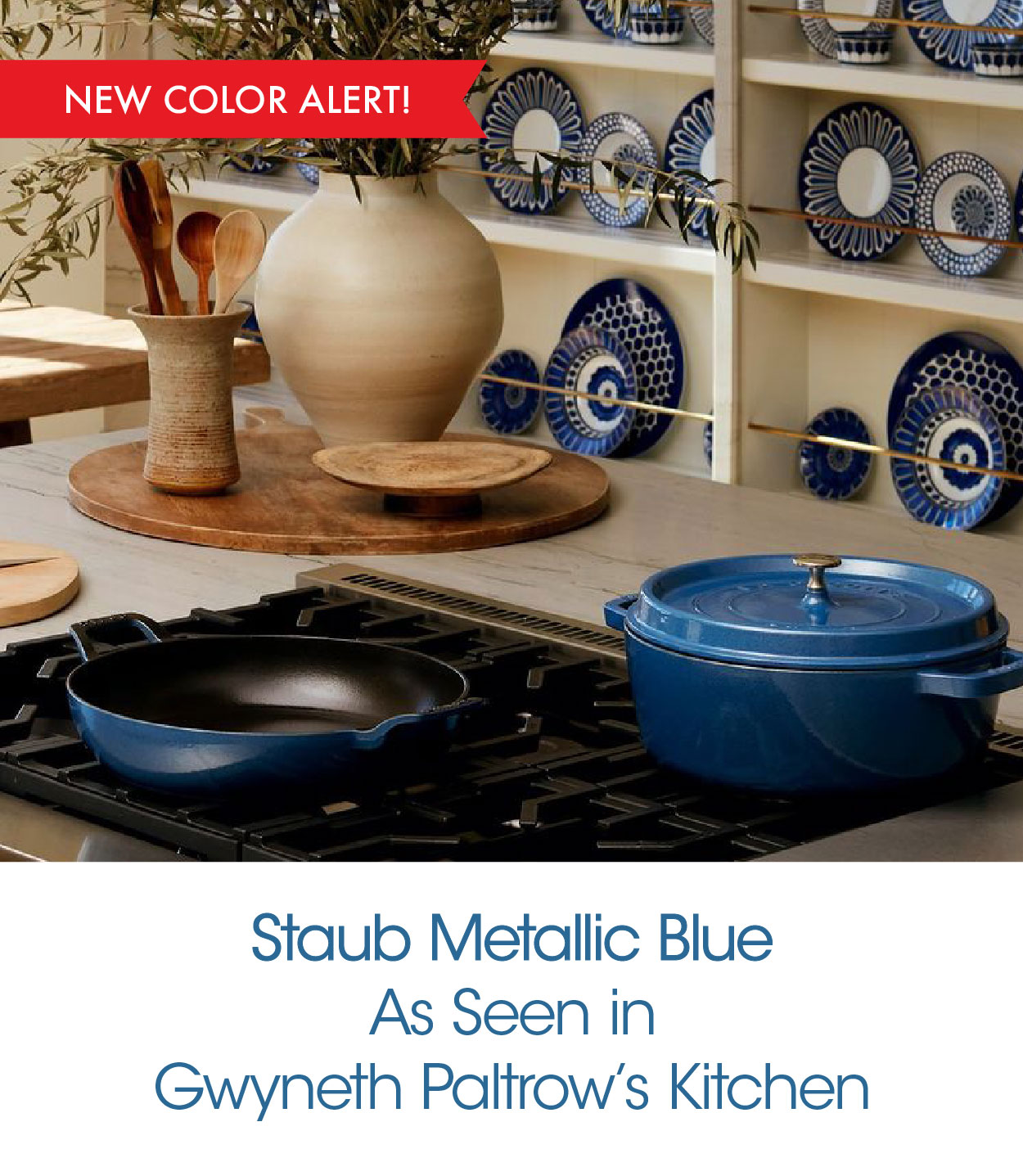 Staub reveals its new colourway for its premium cookware