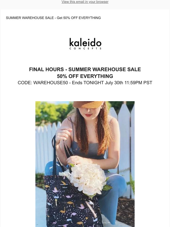 ⏳FINAL HOURS LEFT to GET 50% OFF EVERYTHING!