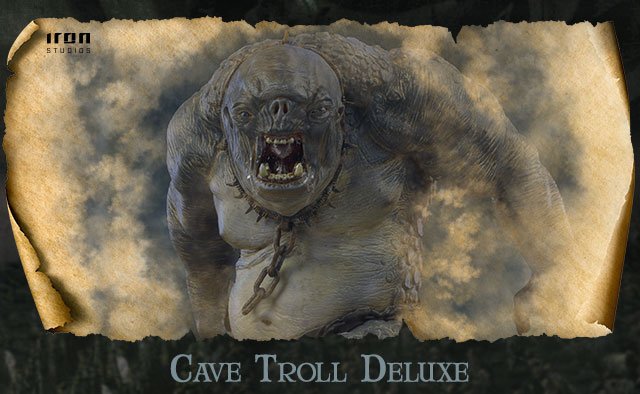 Cave Troll Deluxe 1:10 Scale Statue by Iron Studios