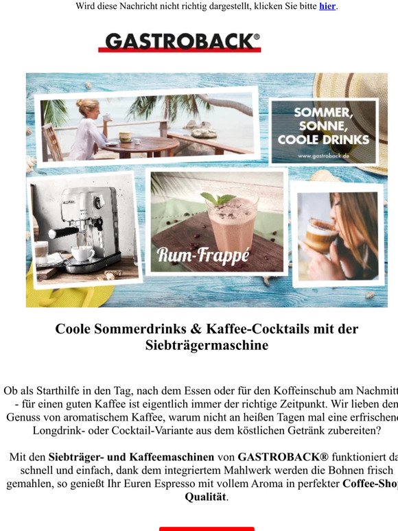 ☀️ Sommer, Sonne, coole Coffee-Drinks ❄️☕️