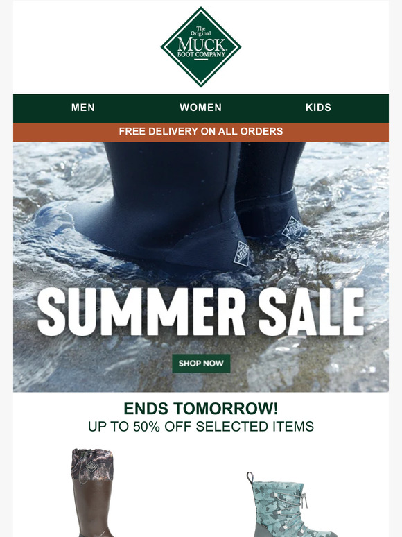 Muck boot shop company sale