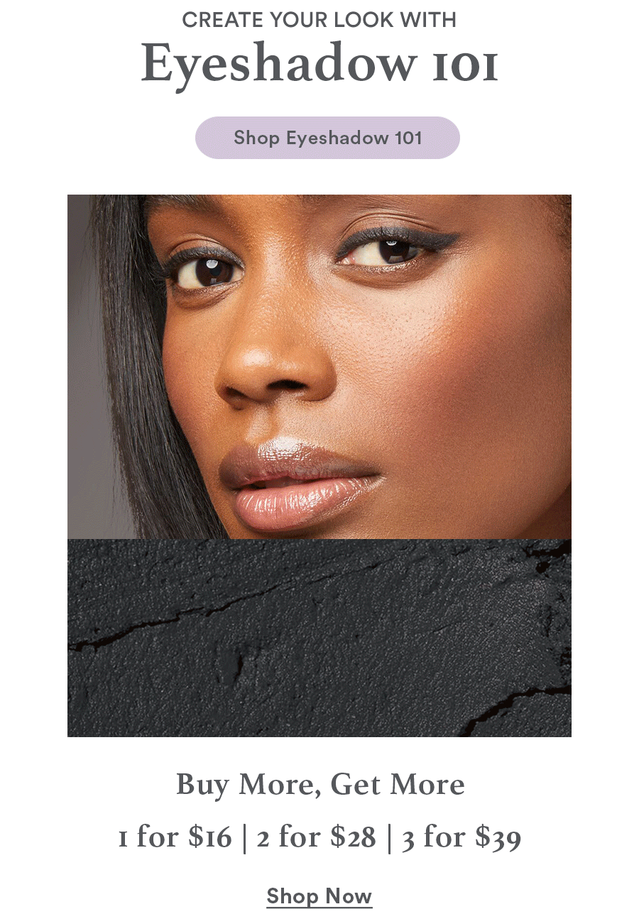 Create Your Look With Eyeshadow 101 - Shop Eyeshadow 101
