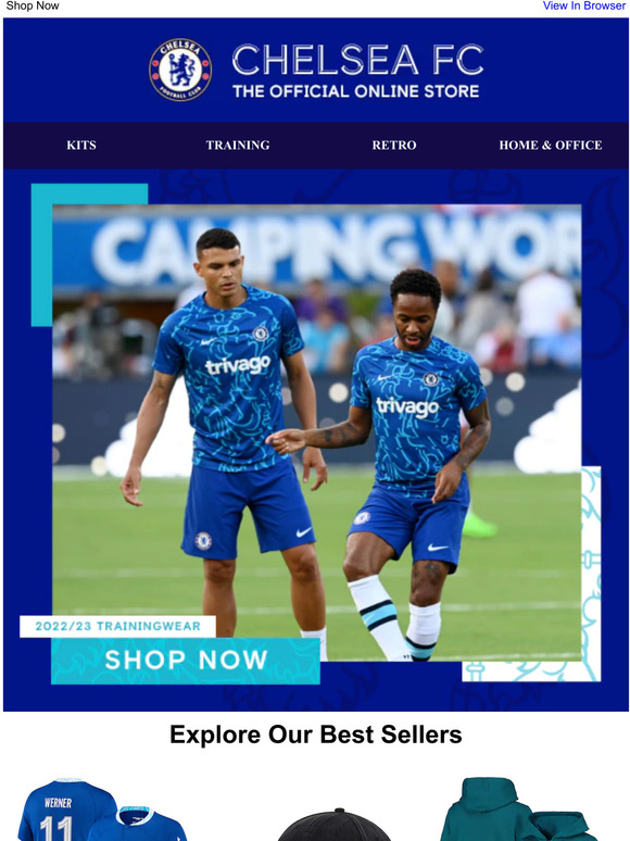 chelsea megastore retro shirts