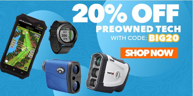 20% Off PreOwned Tech with code: BIG20. Limited Time Offer.