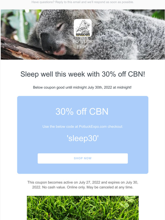 30% off CBN sleep products [24 hours left]