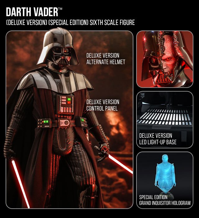 Darth Vader (Deluxe Version) (Special Edition) Sixth Scale Figure