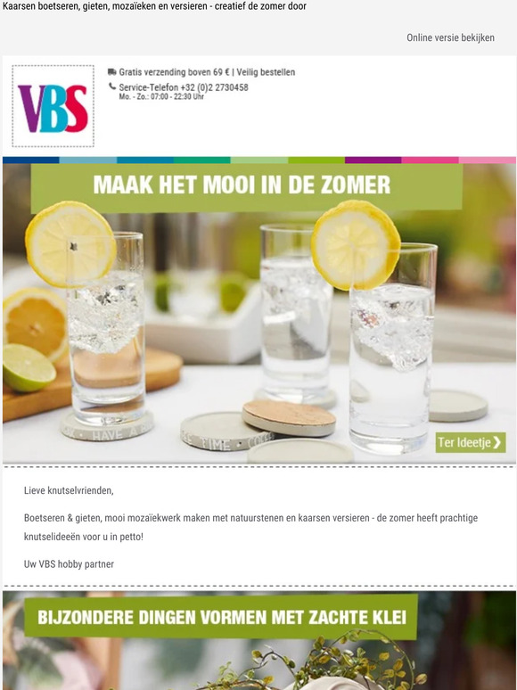 Prachtige hobbies voor de zomer