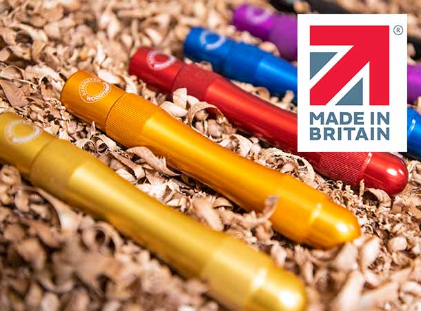Axminster Woodturning Set of 6 Multicoloured Micro Handles