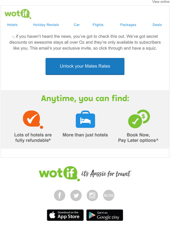 Thank us LATER, — - this one's mates only
