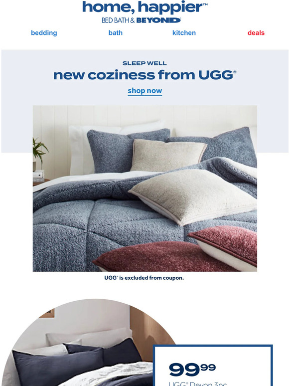 Bed Bath & Beyond Dreamy UGG comforter sets you’ve just got to see! 😍