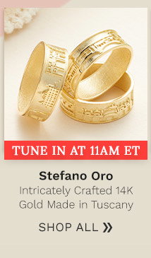 Stefano Oro Intricately Crafted 14K Gold Made in the Heart of Tuscany - 201-640 - 11am ET