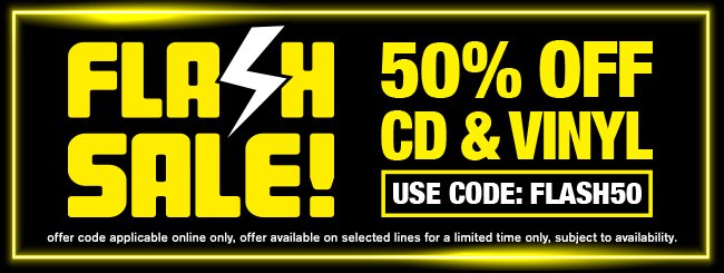 vinyl and cd flash sale