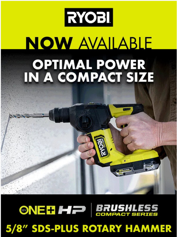 Ryobi UK NOW AVAILABLE Milled