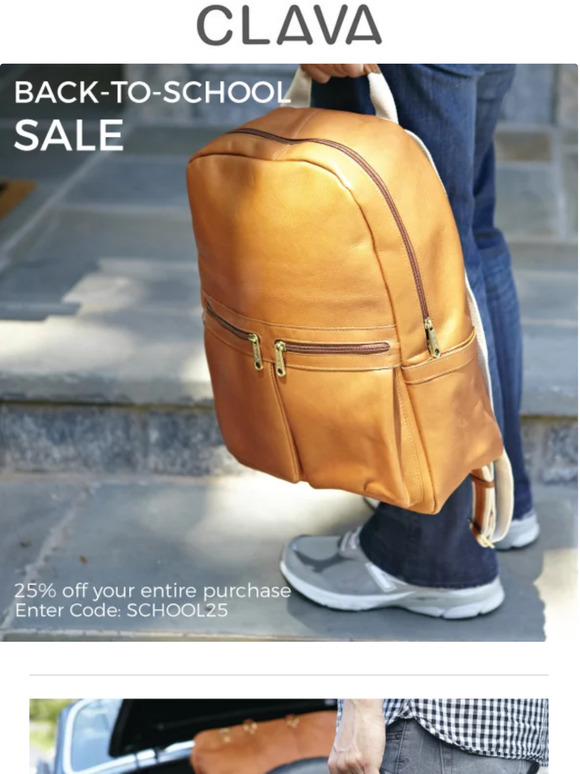 Summer Travels and Back-to-School Savings. Shop now with 25% off your purchase!