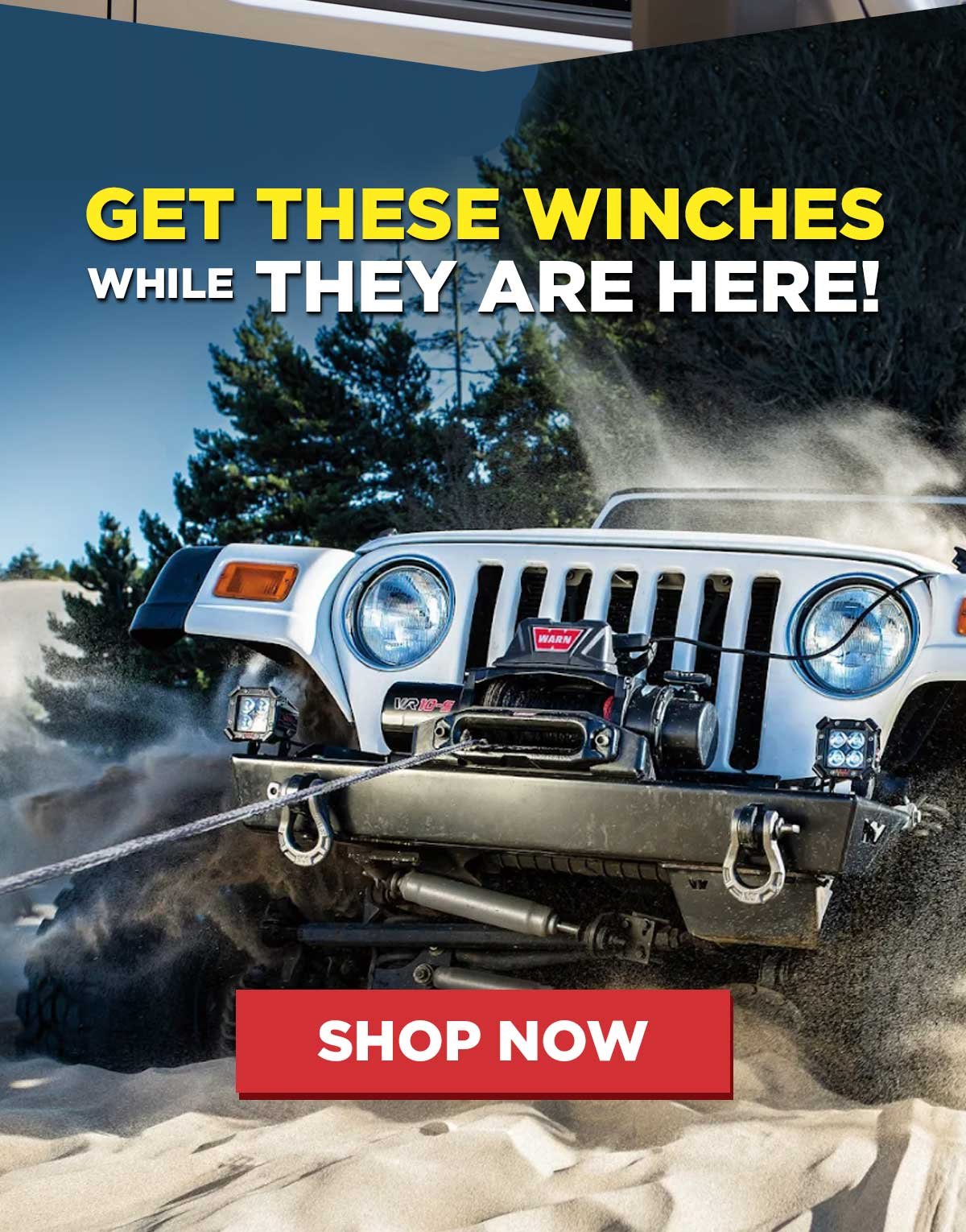 Get These Winches While They Are Here!