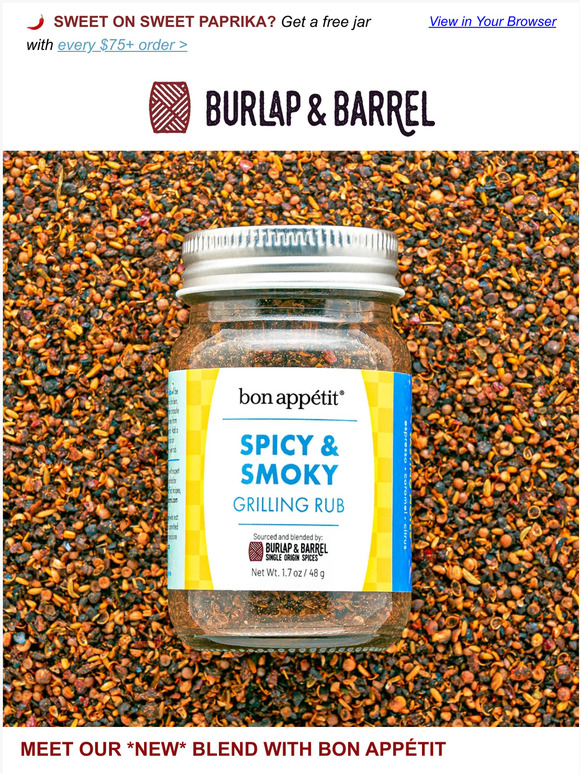 Burlap & Barrel Our *NEW* Bon Appétit Collaboration PLUS Nyanza