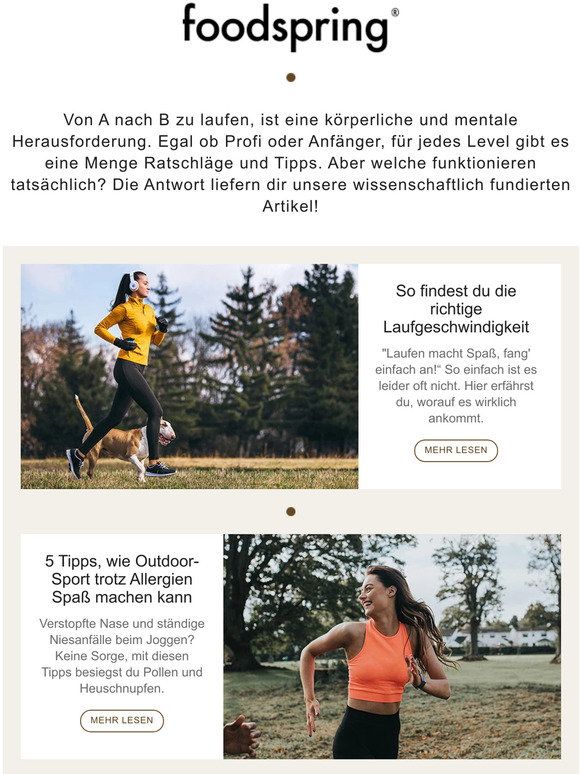 Profi-Tipps, um schneller und weiter zu laufen