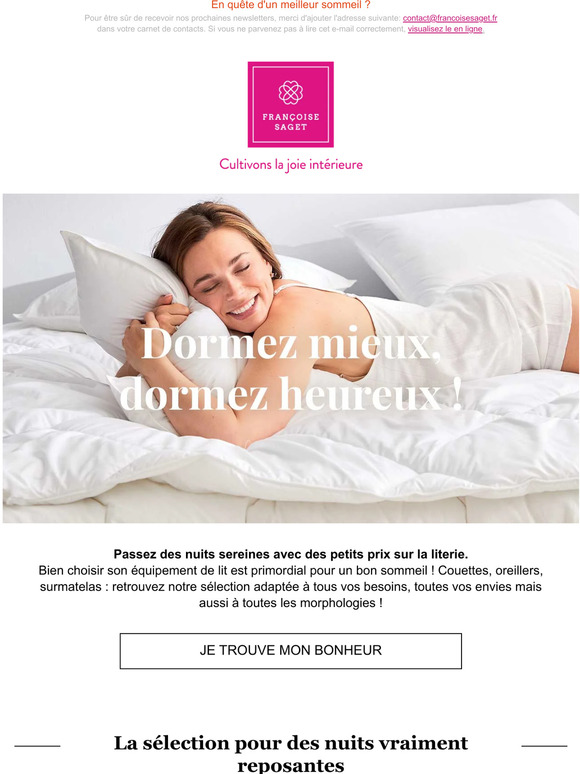 Nouveau ! Nuits sereines avec -60% sur l'oreiller anti-moustique !