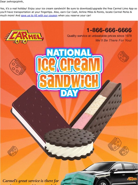 Happy National Ice Cream Sandwich Day!