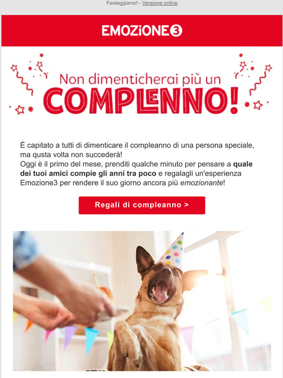 Emozione3 IT Di chi è il compleanno? 🎂 Milled Emozione3 IT Di chi è il compleanno? 🎂 Milled