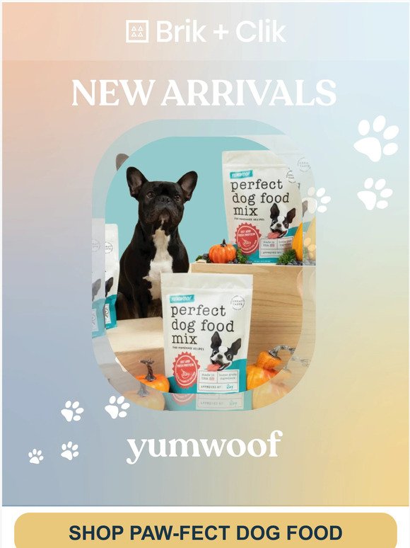 🚨New Brand Alert🚨 Yumwoof, the PAWfect dog food!