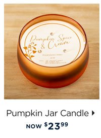 Pumpkin Spice and Cream Copper Jar Candle