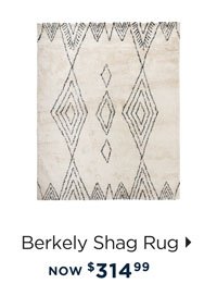 Berkley White Shag Area Rug