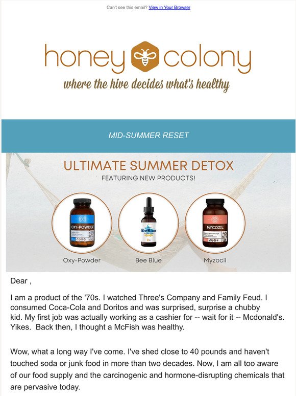 Detox: A summer reset for your body