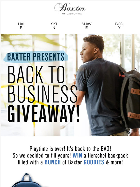 Baxter Of California Email Newsletters Shop Sales, Discounts, and