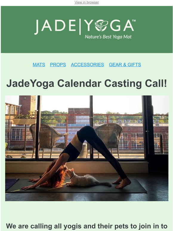 Jade Yoga: JadeYoga Calendar Casting Call!