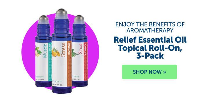 Enjoy the benefits of aromatherapy anywhere with our Relief Essential Oil Topical Roll-On Pack.