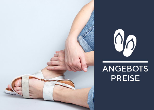 Sommerschuhe zu Angebotspreisen