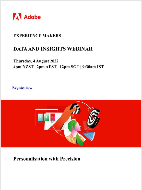 How precise is your optimisation? Register for our webinar to find out!