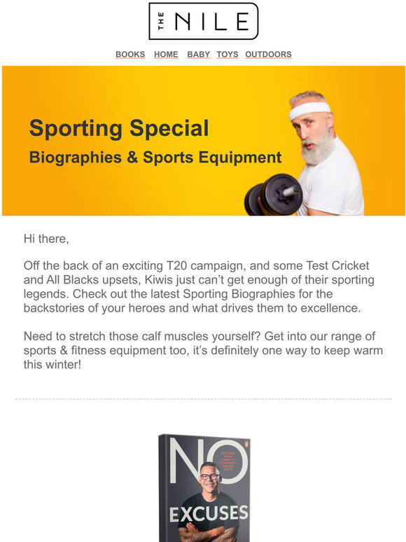 The Nile New Zealand's Largest Online Bookstore Sporting Special