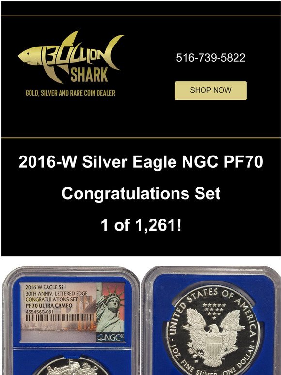 Get the RAREST Silver Eagle for your collection!
